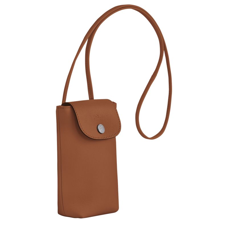 long champ Le Pliage Xtra with leather lace 1 Férfi Tok Cognac | HUYX7338