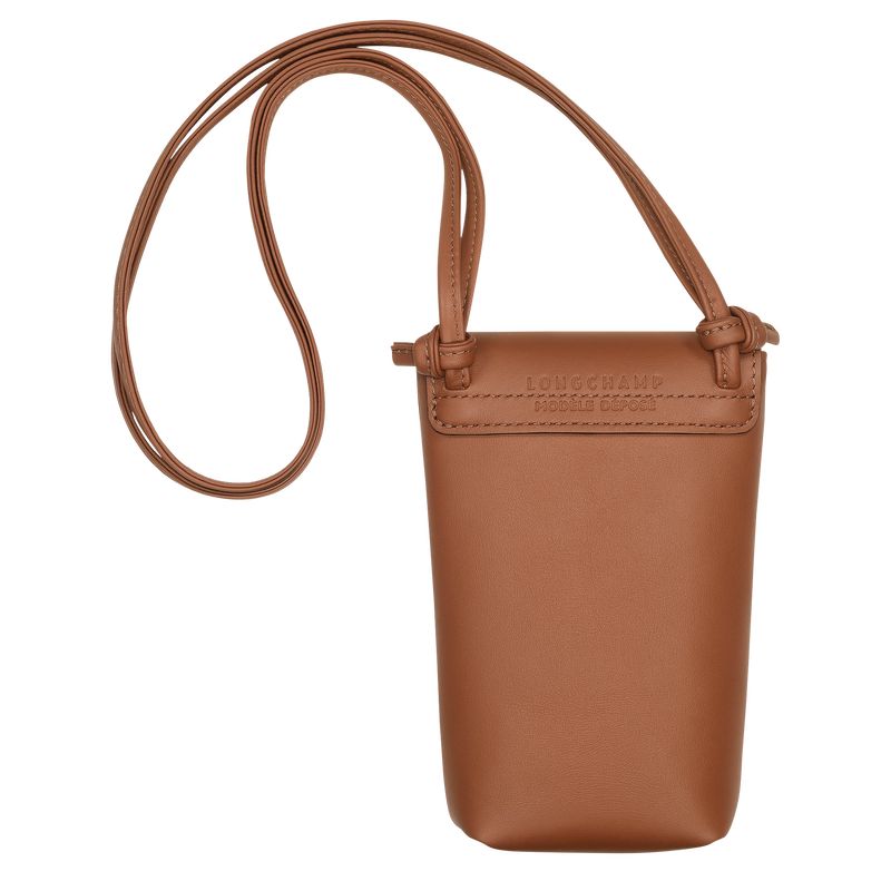 long champ Le Pliage Xtra with leather lace 1 Férfi Tok Cognac | HUYX7338