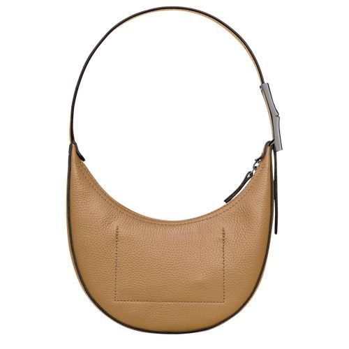 long champ Le Roseau Essential S Hobo Leather Női Válltáskák Fawn | HUJP8824