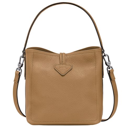 long champ Le Roseau Essential XS Bucket Leather Női Mini Táskák Fawn | HUFD9270