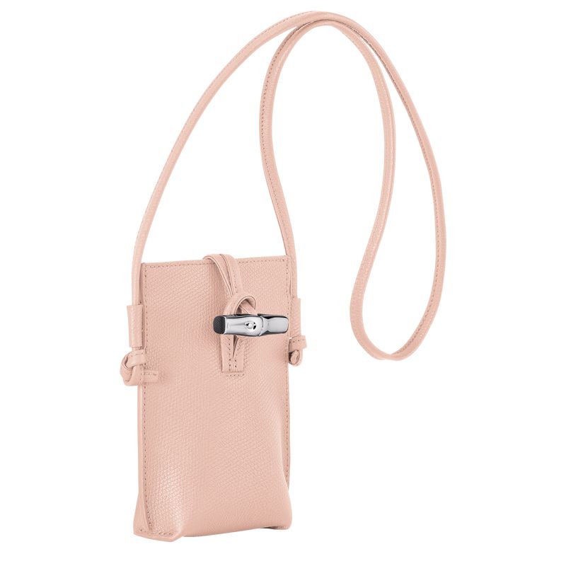 long champ Le Roseau Leather Női Tok Ballerina | HUCT8602