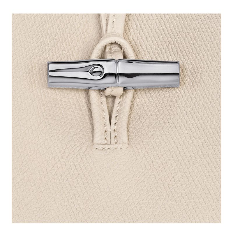 long champ Le Roseau M Shoulder Leather Női Válltáskák Paper | HUDF8853