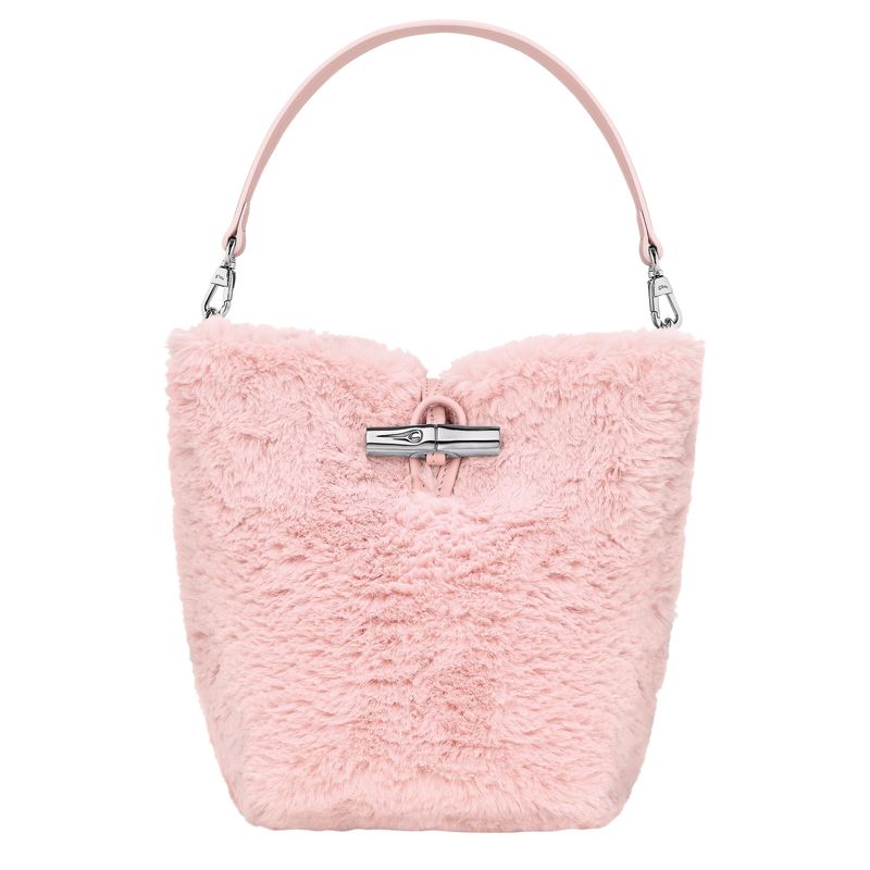 long champ Le Roseau XS Bucket Canvas Női Mini Táskák Ballerina | HUXY9277