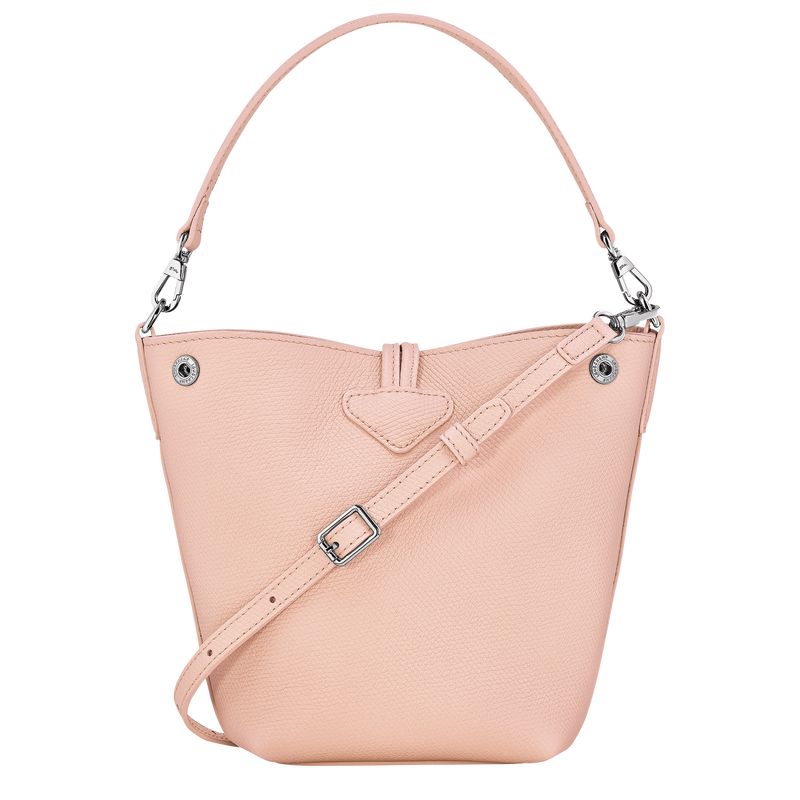 long champ Le Roseau XS Bucket Leather Női Mini Táskák Ballerina | HUNW9281