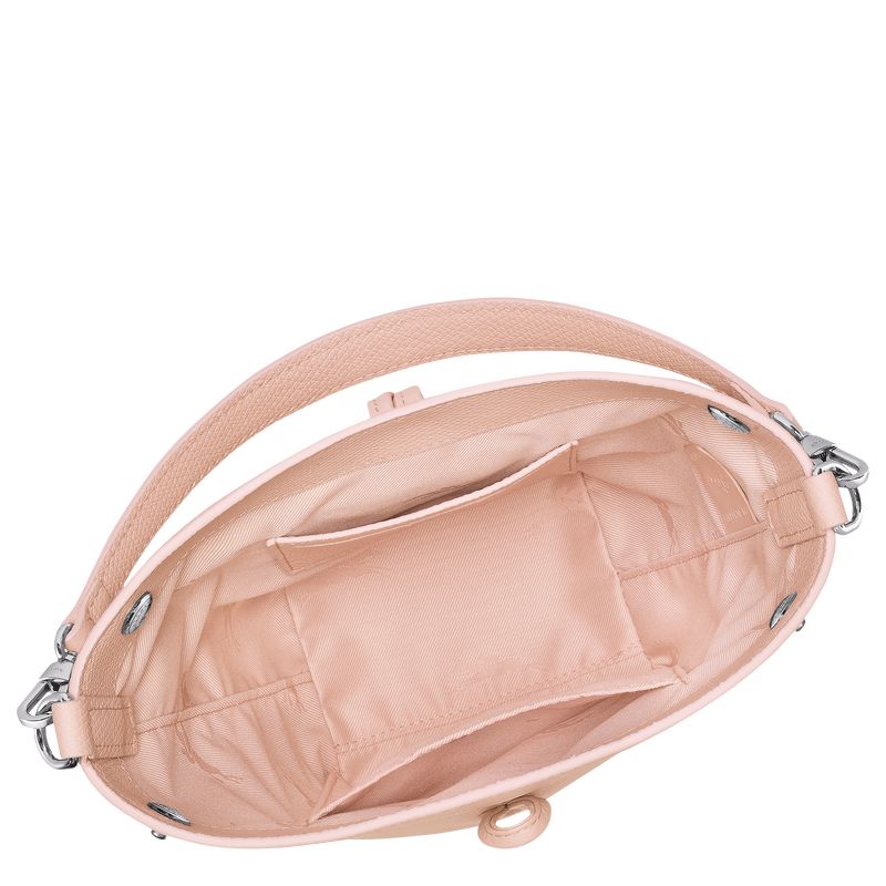 long champ Le Roseau XS Bucket Leather Női Mini Táskák Ballerina | HUNW9281