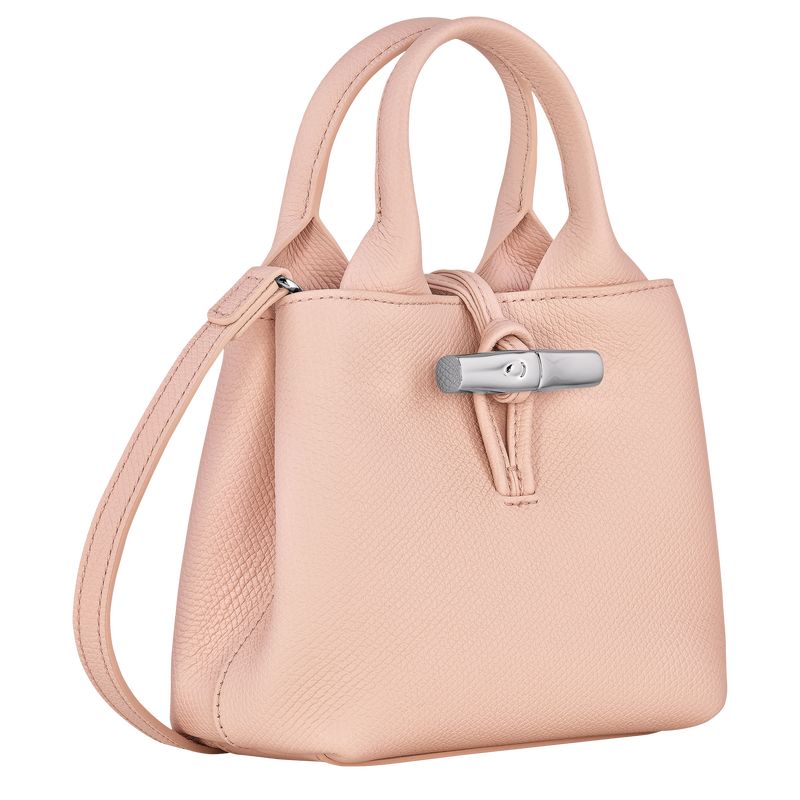 long champ Le Roseau XS Handbag Leather Női Mini Táskák Ballerina | HUBE9280