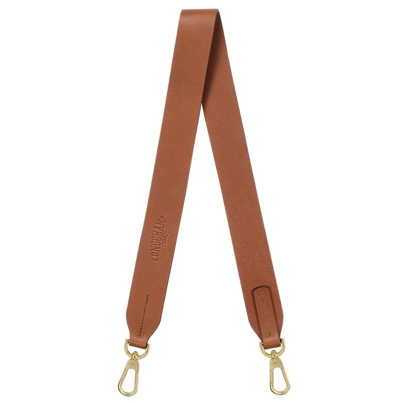 long champ Shoulder strap Leather Női Shoulder Straps Sienna | HUTC8013