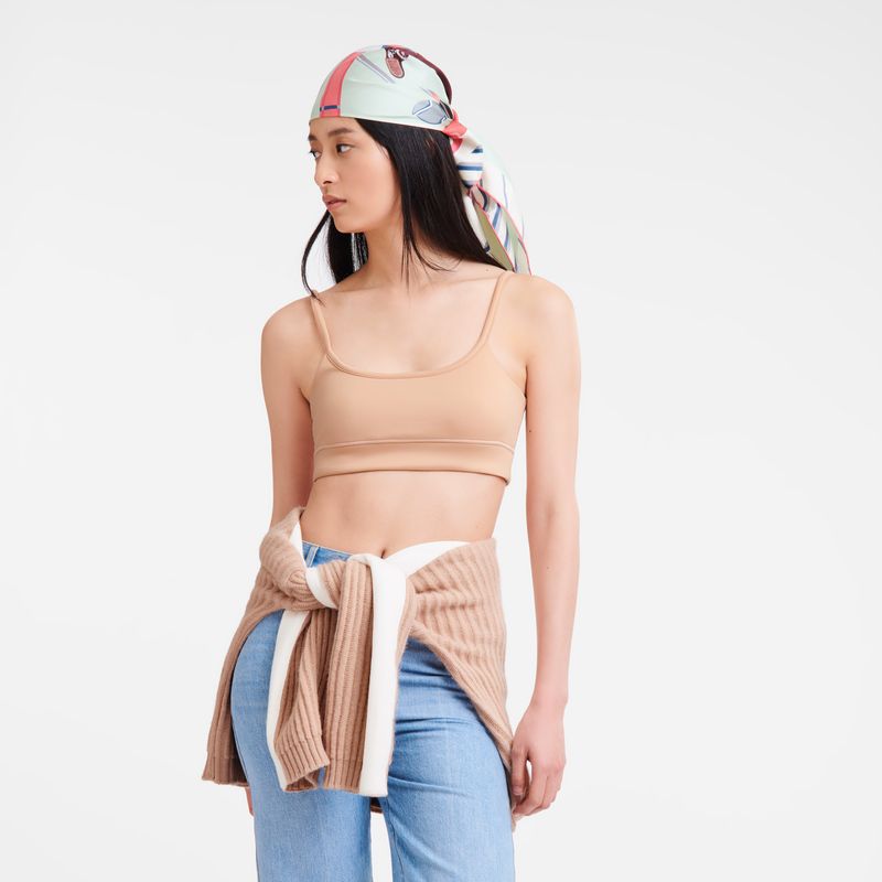 long champ Sport Jersey Női Melltartók Nude | HUVR7719