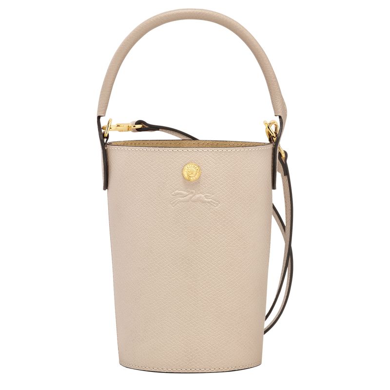 long champ Épure XS Crossbody Leather Női Mini Táskák Paper | HUFD9347